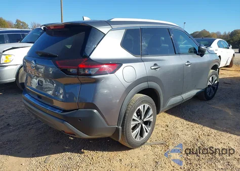 2021 Nissan Rogue Sv Fwd из США, поврежденный, VIN 5N1AT3BAXMC765008